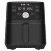 Instant Pot Vortex 3,8L Heißluftfritteuse in Schwarz mit digitalem Bedienfeld, geeignet für Camping und kleine Haushalte