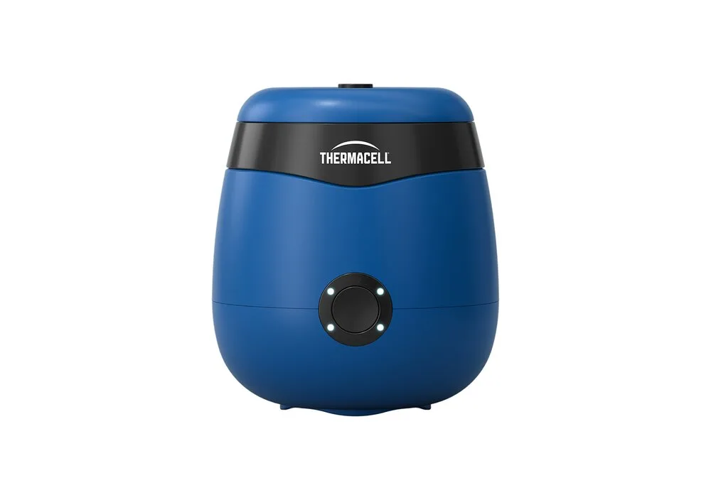 Thermacell E55 Mückenabwehrgerät in Blau für den Einsatz beim Camping und im Freien