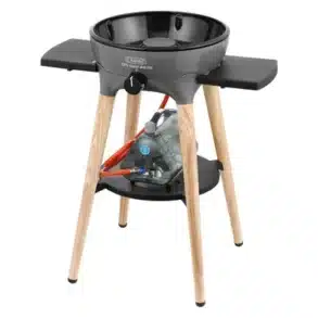 Cadac Citi Chef 40 FS Gasgrill mit stabilem Untergestell und Ablageflächen