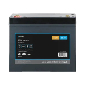 Mestic AGM-Batterie MAB-85 mit 85 Ah als Bordbatterie für Wohnmobil oder Wohnwagen