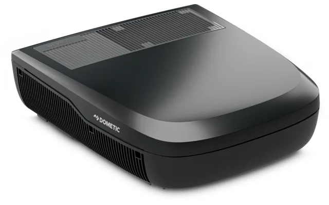 Dometic FreshJet FJZ4 1500M Dachklimaanlage schwarz, kompakte Aufbauklimaanlage für Camper und Wohnmobile.