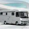 VARIO Star 800 Reisemobil, seitliche Außenansicht auf modernem Platz