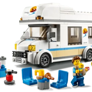 LEGO City Ferien-Wohnmobil 60283 mit Familie, Campingkocher und Zubehör