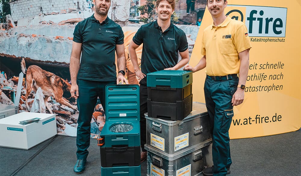 Clesana X1 im Katastropheneinsatz