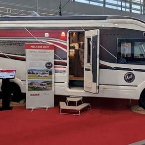 Kabe Imperial Traq i830 4x4 auf Messestand