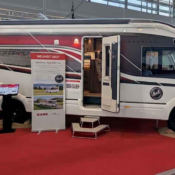 Kabe Imperial Traq i830 4x4 auf Messestand