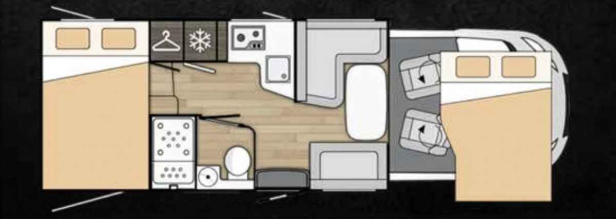 Grundriss Benimar Tessoro 443