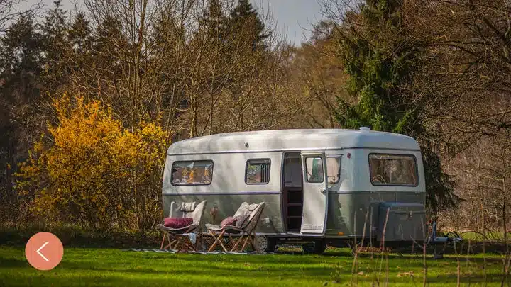 Dänischer MKP Super Royal 1973 auf einer Wiese